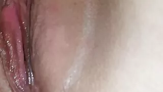 I started to lick my girl pussy