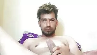 Asian boy masturbating