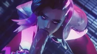 Sombra Sucking A Big Dick