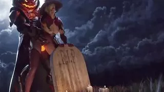 Mercy Fucked On Halloween