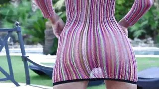 beautiful Spanish garden, a hot summer sun and our irresistibly sexy Latino Baby Nicols