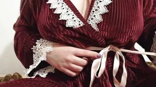 Striptease in Pajamas. Home erotica - DepravedMinx