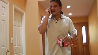 Sexy wild pleasure for the brunette