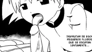 I suck my boyfriend's huge cock while he sleeps at night