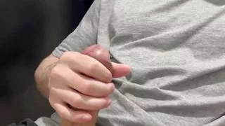 CLOSE-UP: Thick Dick and Fat Cumshot - Hot Twink Masturbation