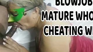 Mature 60 Years Old Sucking Black Cock