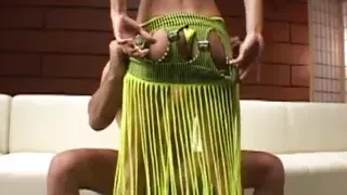 Latina girl with big tits who loves anal sex enjoys like a