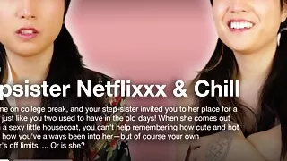 Your Trans Stepsister Invited You Over for Movie Night... And You Won't Believe What Happens Next!