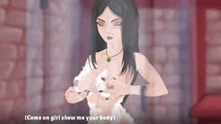 Wizards Adventures-School amateur cum on sexy teen