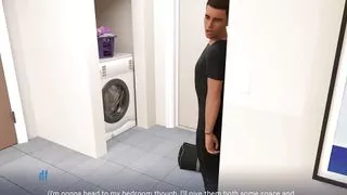 The blackout-Sharing a room with my stepsister