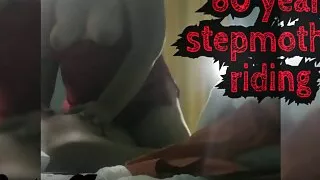 60 years old my stepmom riding cock What delicious boobs, how they bounce