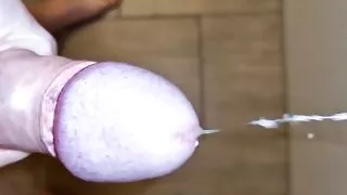 Lots of Cum in Slow Motion with Moaning