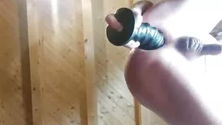 Big Toy in his Asshole