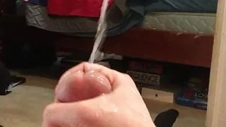 Making a mess all over myself