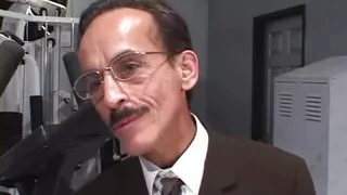 Old man's BIG COCK for the Young Little Slut!