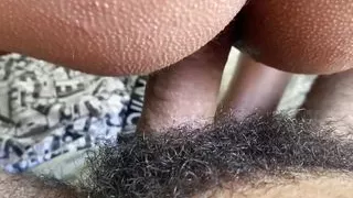 Riding on the skinny bastard's thick stick