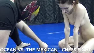 Liz Ocean vs. The Mexican, Chess Fight