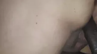 WildEnglishBBW Riding BBC Nata4sex cumming so hard on his hard cock