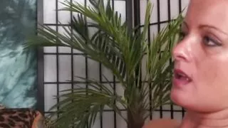 Fantastic brunette German goes wild on a big cock