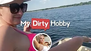 MyDirtyHobby - Busty Blonde Barbie_Brilliant Goes For A Boat Ride & Gets 4 Orgasms And A Facial