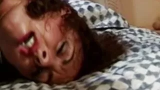 Curly Haired Housewife Masturbates Toy