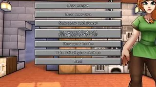 HornyCraft Minecraft Parody Hentai game PornPlay Ep.17 Steve fucks Alex in a netherworld gangbang