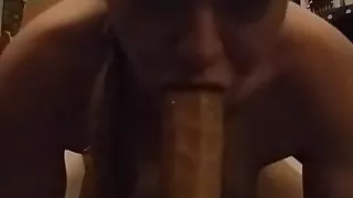 Kittielove1000 - DEEP THROAT AND GAG ON DILDO