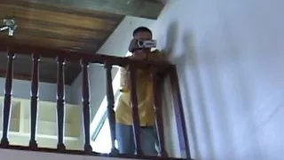 Hot blonde girl gets her pussy and ass fucked by a friend on