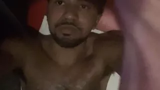 Masturbating big hairy dick In Sauna private room