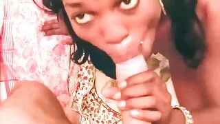 Found Old Footage Of My First Trip To Africa And Fucked This Hot Ebony Teen
