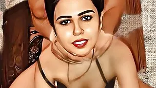 Horny Latika Doggy style