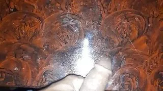 Teen boy jerking and cuming out again