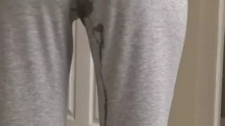 Pissing Her Pants!!!  Hot Milf Can't Hold Her Pee!!!