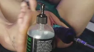 Bdsm Nipple Clamps Shock Me While Tentacle Pours Cum Into My Uterus