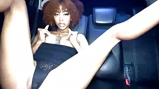 the uber driver was sexy and i gave him a nice gift so he doesn't forget my wet pussy