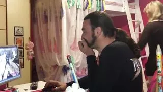 Stop working and fuck me immediately