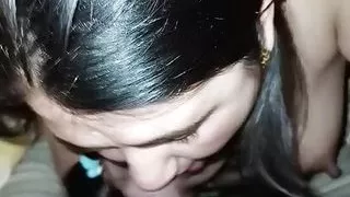 Sucking wife husband penie