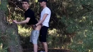 Sex guys outdoor
