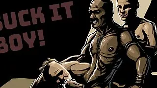 Older Daddy uses his young lovers mouth