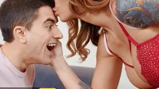 Kinky Chloe Lamour Wears Her Sexy Underwear & Seduces Jordi With Her Nice Curves For A Wild Fuck - Brazzers