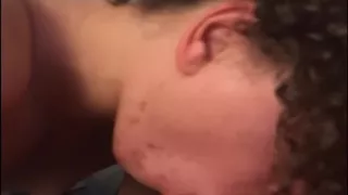 Katie Sucks Gio’s Cock And Takes His Load In Her Mouth!