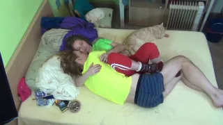 Cuddles Maraton And Little Smoking In Clothes