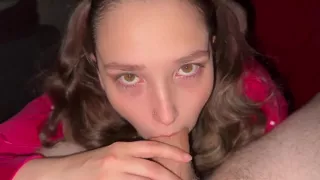 Sexy Blowjob With Huge Cumshot