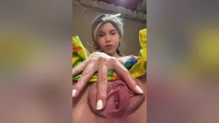 Russian Girl With Big Tits Teasing Nude