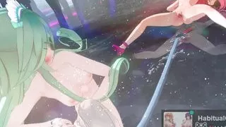 MMD r18 this ahegao bitch will can suck pipe 3d hentai