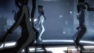 mmd r18 Observing the Tiger Murasame, Kashima and Prints kancolle gangbang 3d hentai