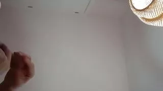 Fit guy masturbates big and fat dick  #12