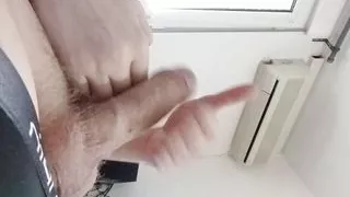 My girlfriend says that I should not fuck her in the mouth in the morning, but fuck my hand  #12