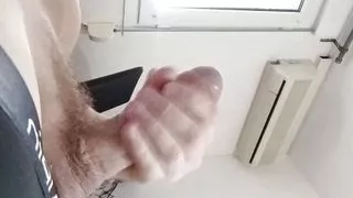 Handsome guy masturbates SOLO  #12