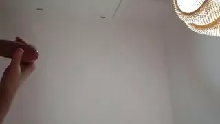 I wank my fat dick to better fuck my tgirl friend with tight asshole  #12